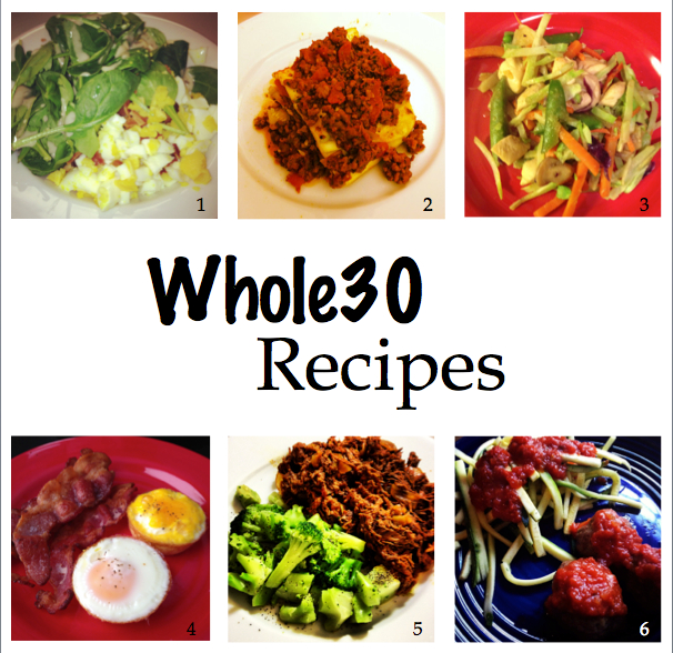 Whole30 Recipe Recap