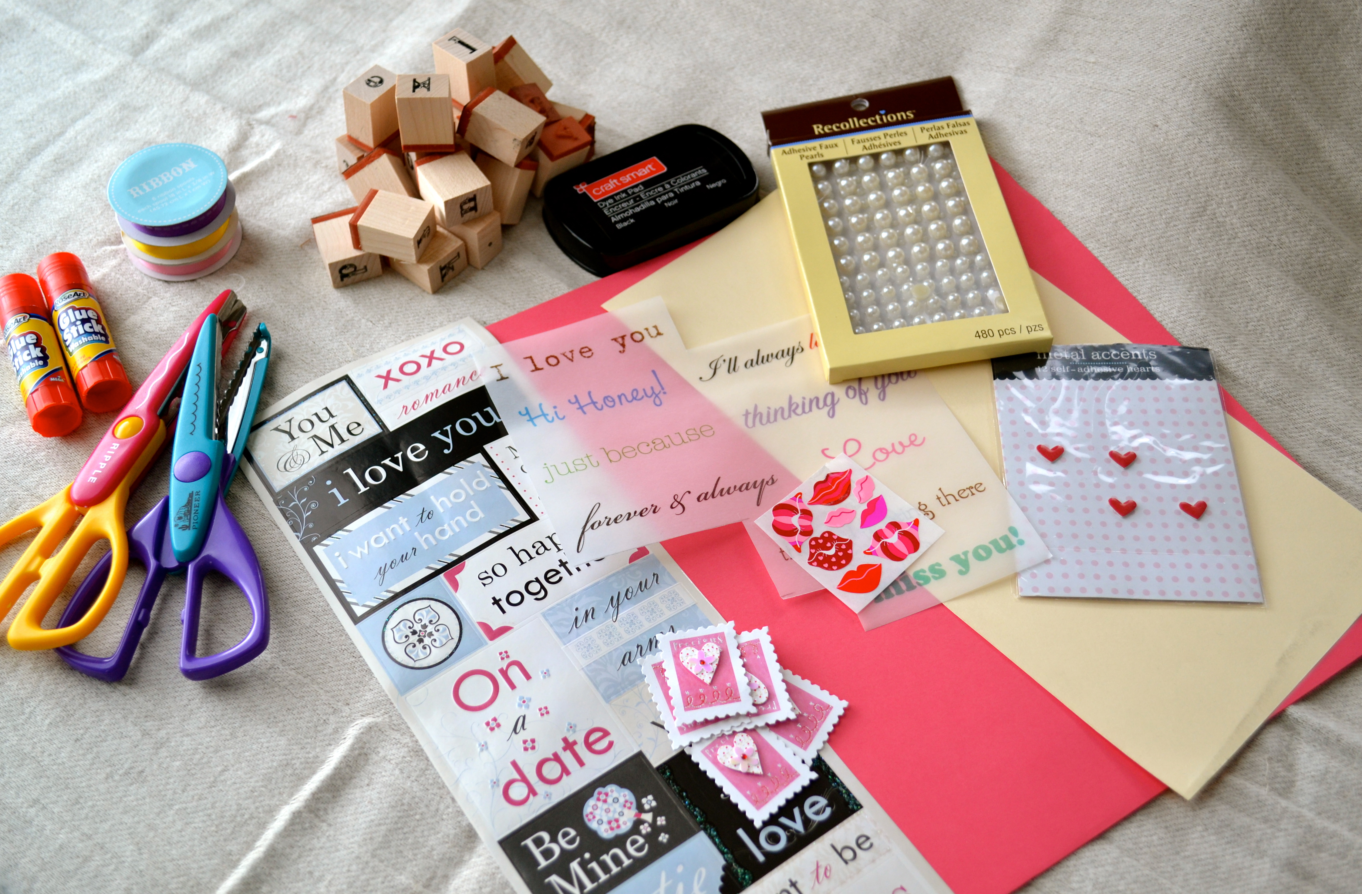 Cave Girl Crafts: Homemade Valentines