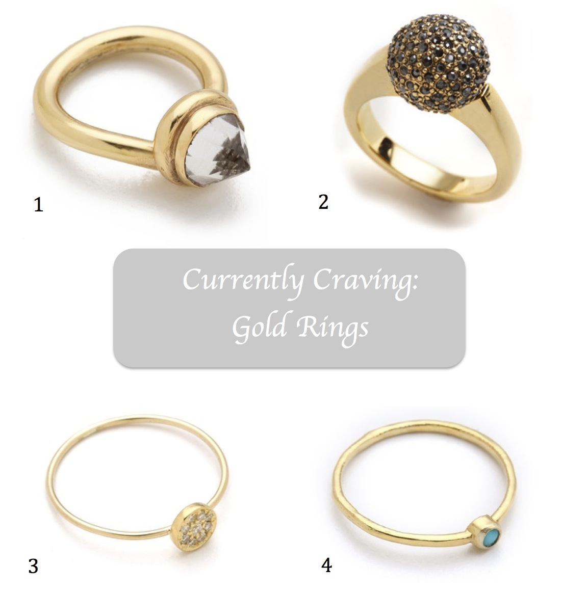 Currently Craving: Gold Rings