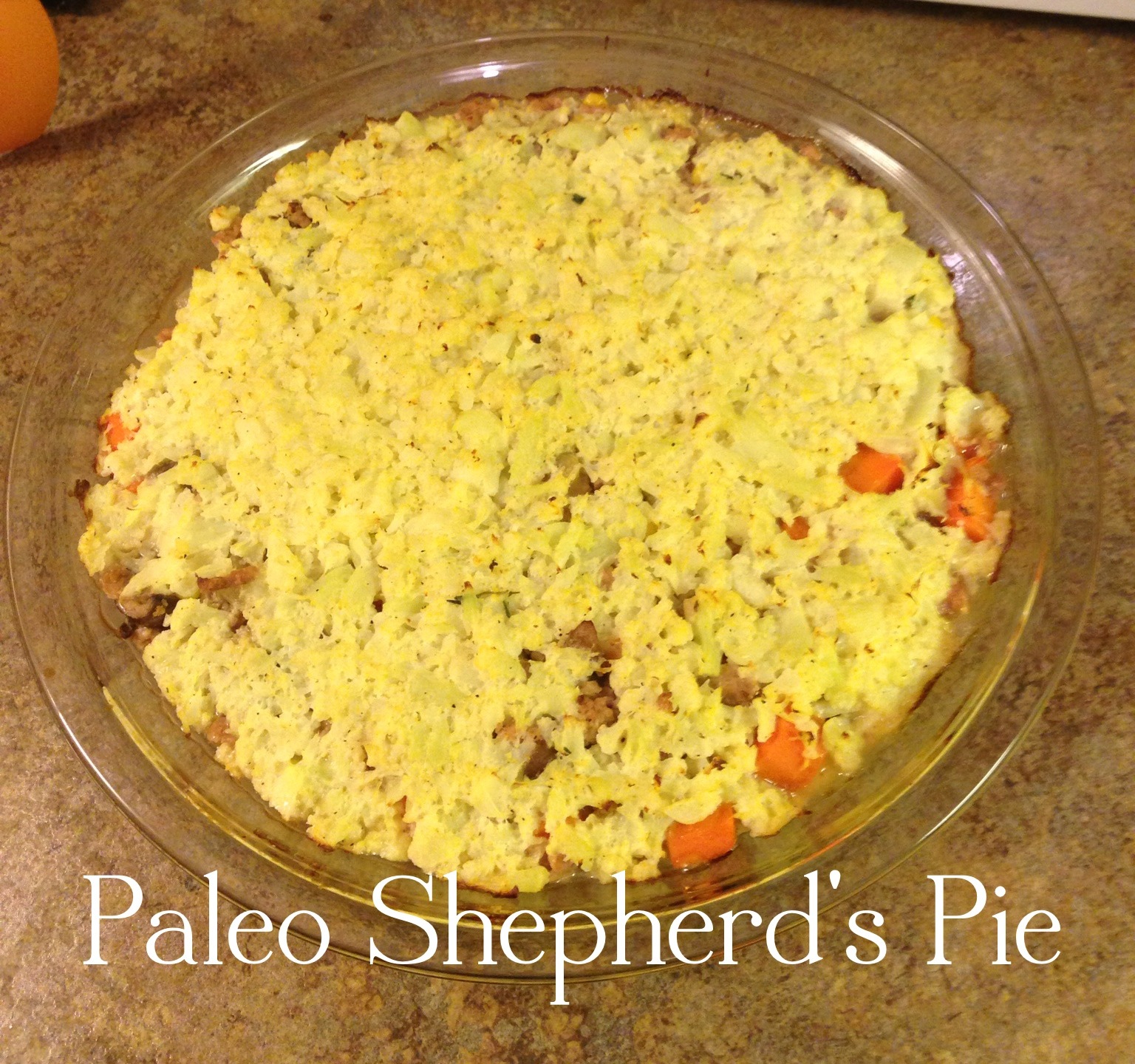 Don’t Cave In: Paleo Shepherd’s Pie