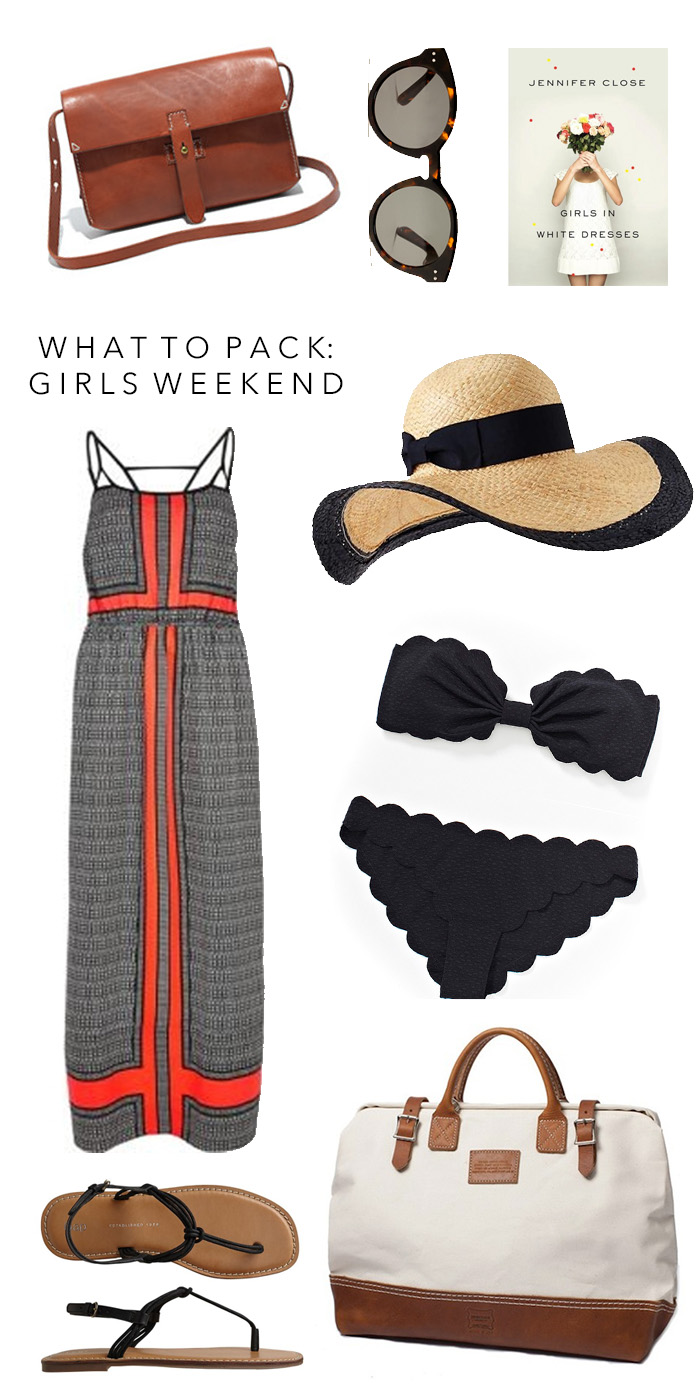 What to Pack: Girls Weekend