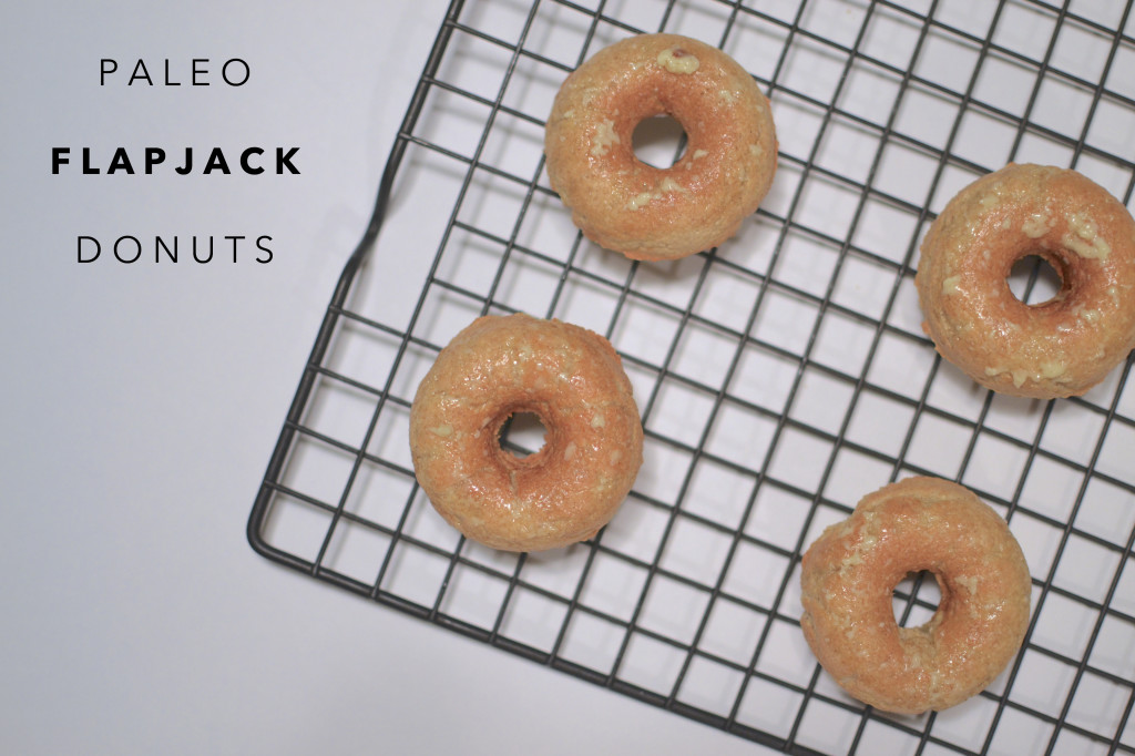 paleo flapjack donuts