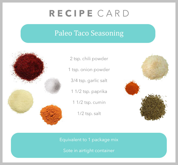 My Paleo Taco Seasoning