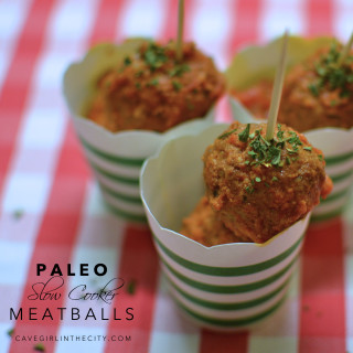 Paleo Slow Cooker Meatballs