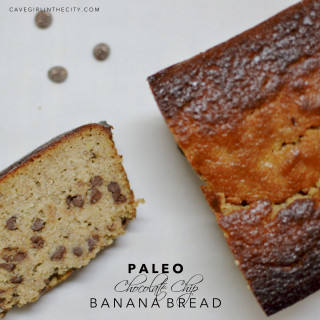 The Best Paleo Chocolate Chip Banana Bread