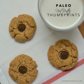 Paleo Nut Butter Thumbprints