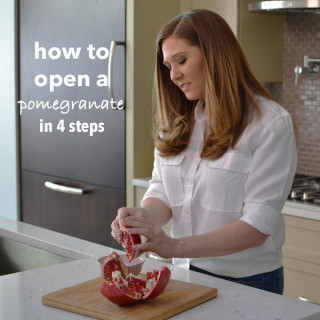 How To Open A Pomegranate