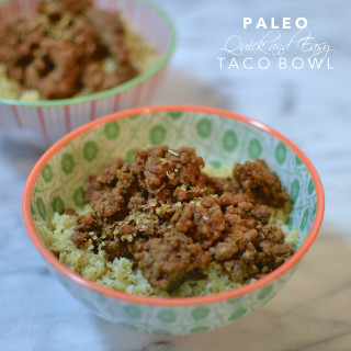 Quick and Easy Taco Bowl